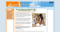 Desktop Screenshot of getsetforhealth.com